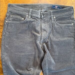 Vineyard Vines Gray Corduroy Men’s 30x32 Jeans Like New No Tags
